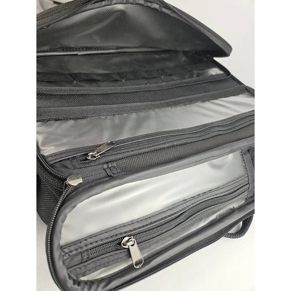 Samsonite‎ Carry On Computer Briefcase Shoulder Bag Black Canvas Black